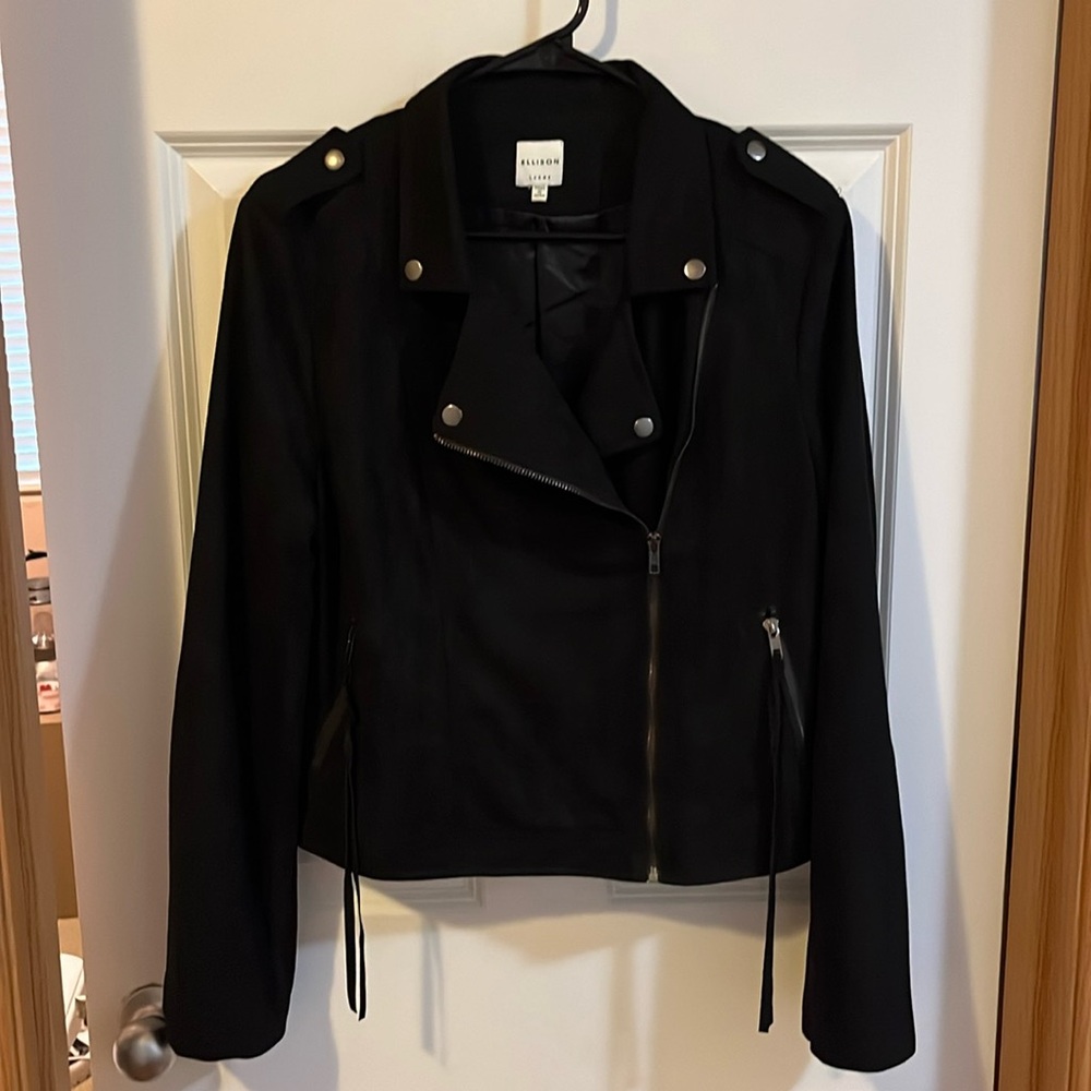 Black jacket Moto style
